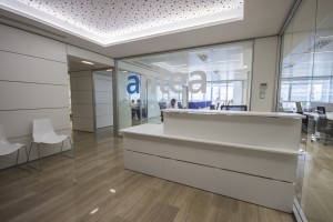 Nuevas instalaciones de la empresa Servicio Prevención Antea SA en la calle Goya 47 en Madrid